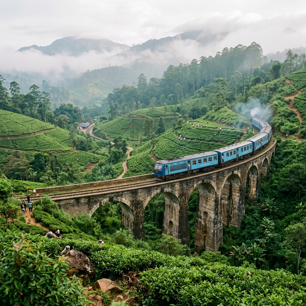 Nine Arch Bridge Ella, Sri Lanka
