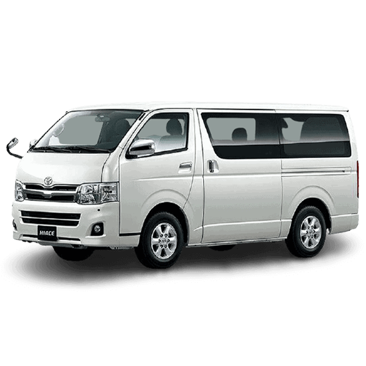 Standard van KDH flat roof for Sri Lanka tour
